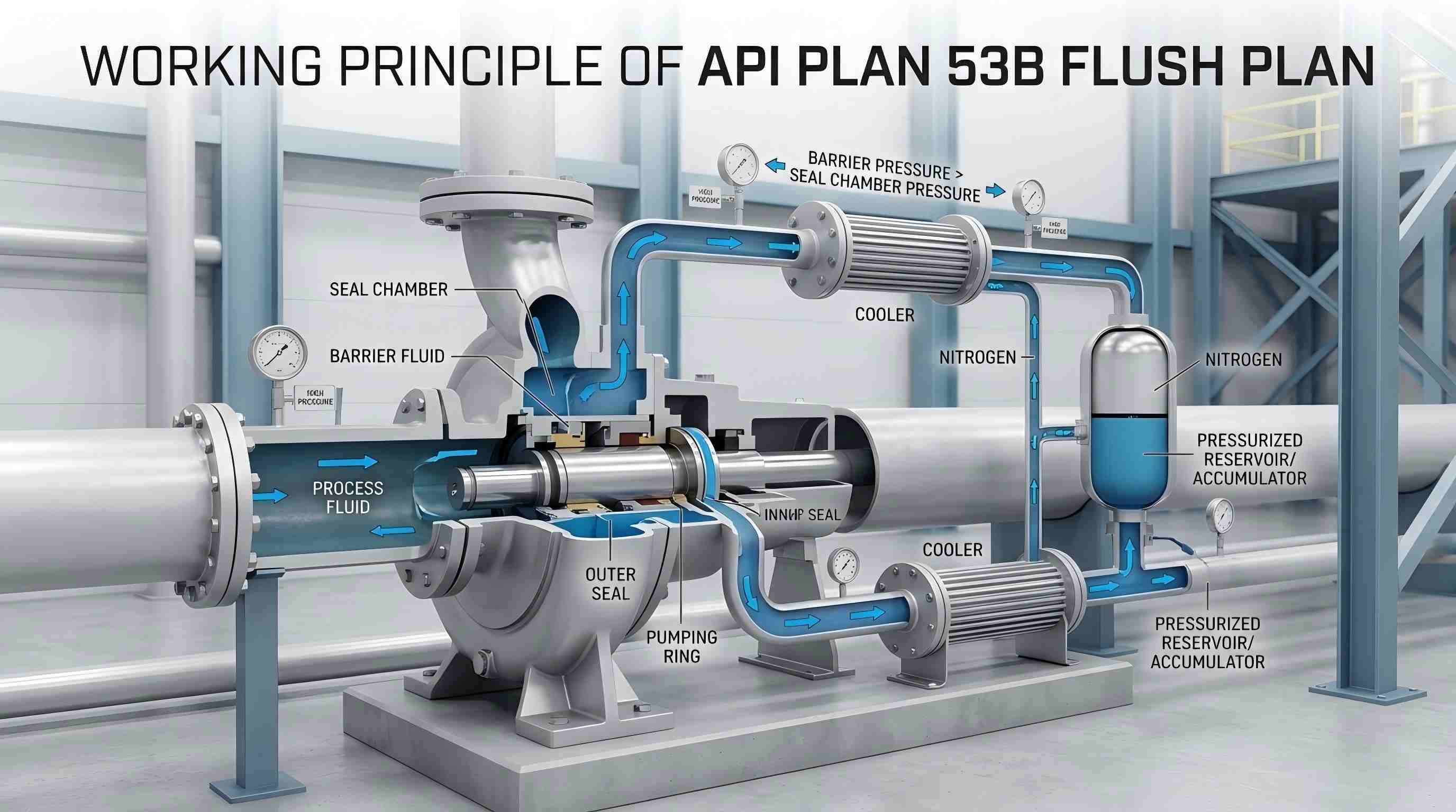 Принцип работы плана сброса API PLAN 53B